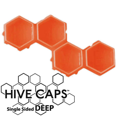 HIVE CAPS®- DEEP SINGLE SIDED - Station Prep. & Barrier - FYT Tattoo Supplies New York