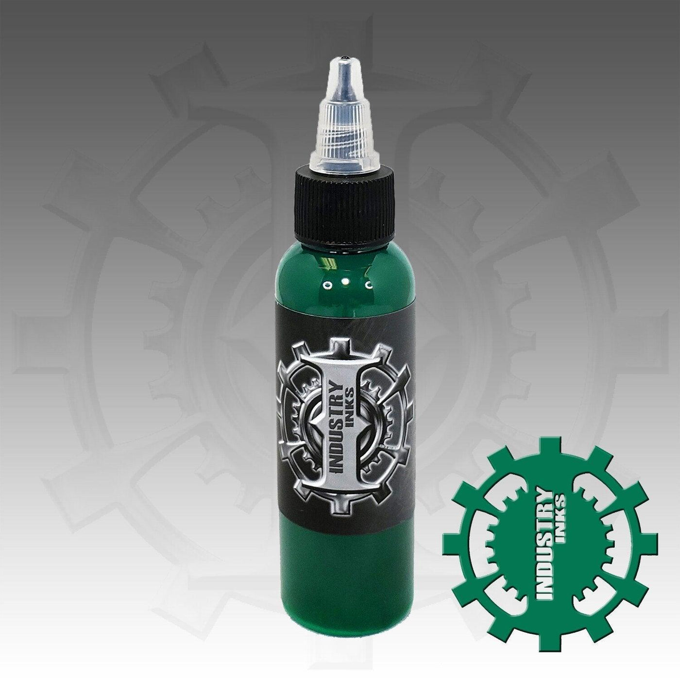 Industry Ink Peacock Green - Tattoo Ink - FYT Tattoo Supplies New York