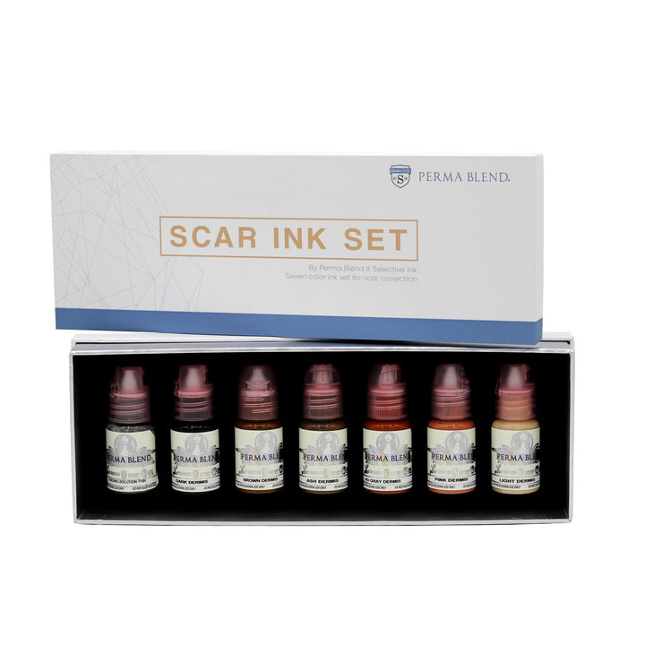 Perma Blend Scar Set - PMU Pigments - FYT Tattoo Supplies New York
