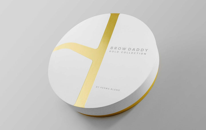 Perma Blend The Brow Daddy Gold Collection - PMU Pigments - FYT Tattoo Supplies New York
