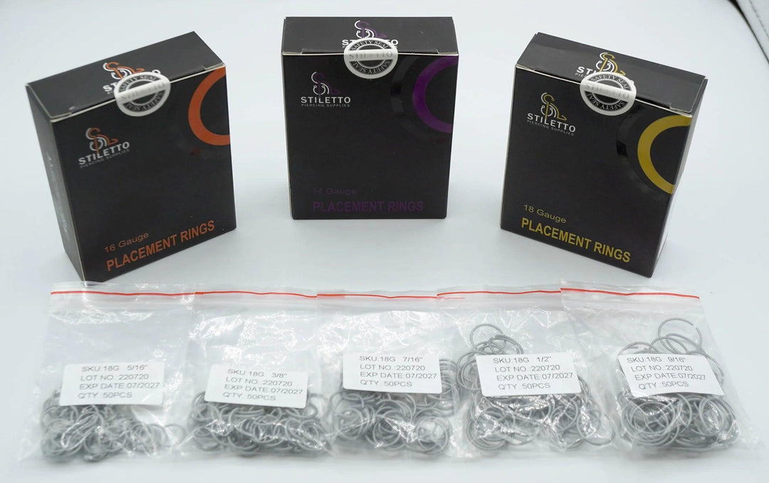 Placement Rings - Disposable Piercing Tools - FYT Tattoo Supplies New York