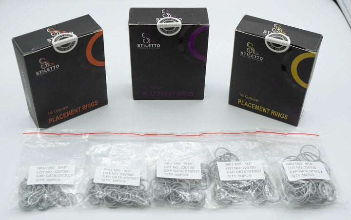 Placement Rings - Disposable Piercing Tools - FYT Tattoo Supplies New York