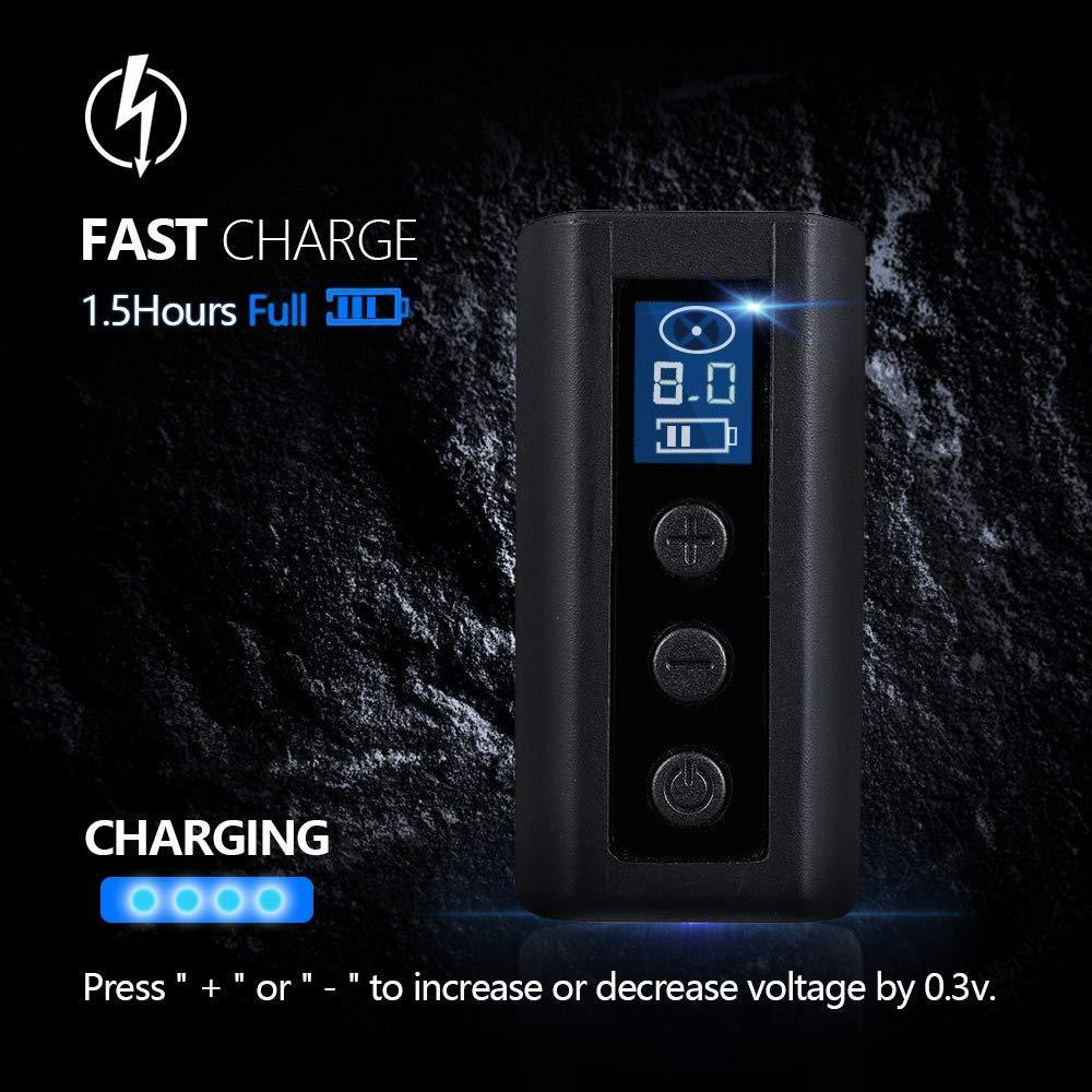 Professional Universal Wireless Battery (RCA) 2400mAh - Power Tool Batteries - FYT Tattoo Supplies New York