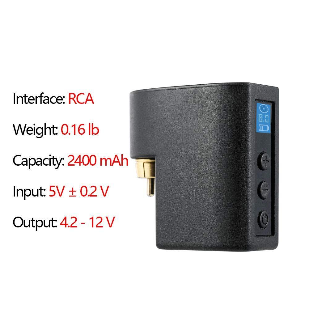 Professional Universal Wireless Battery (RCA) 2400mAh - Power Tool Batteries - FYT Tattoo Supplies New York