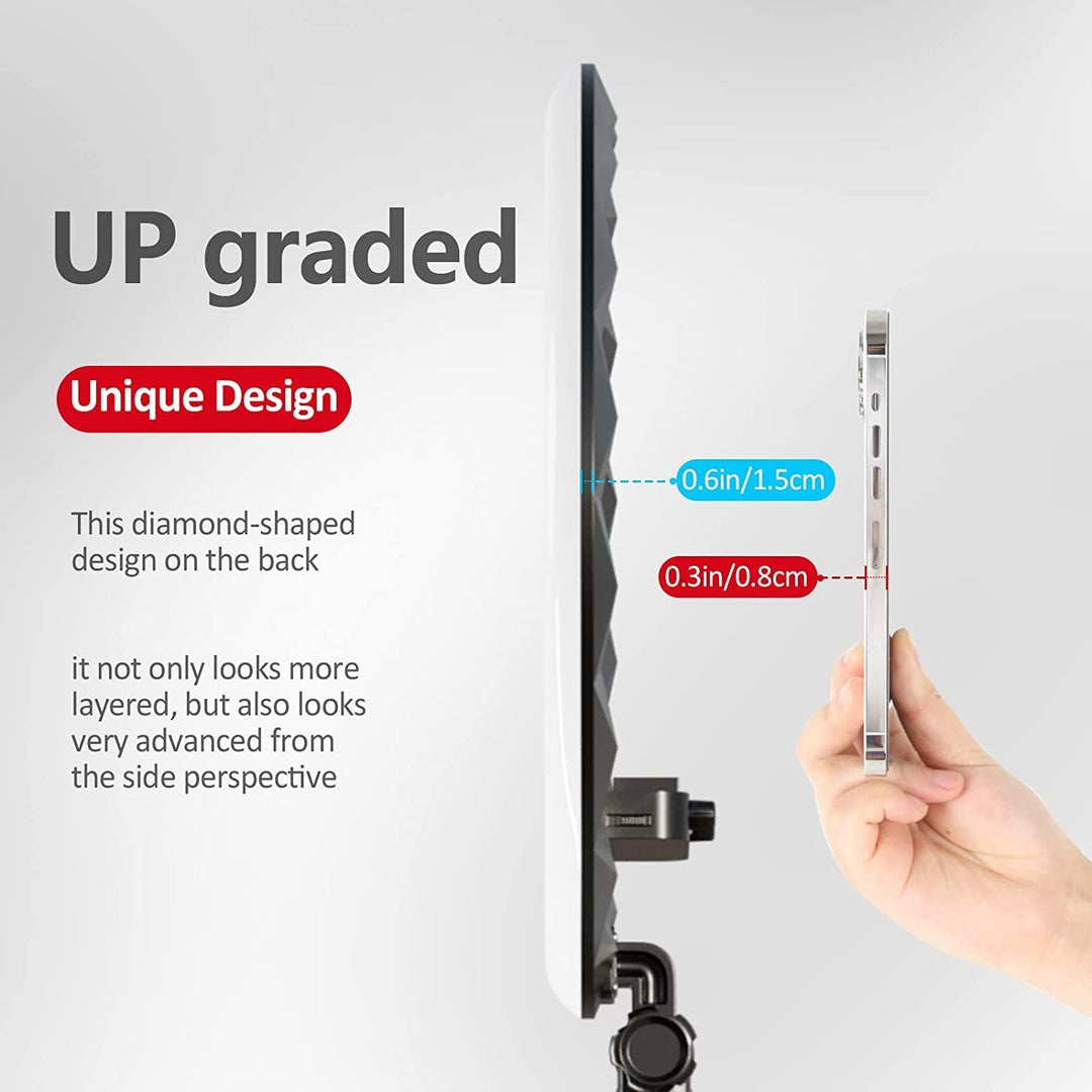 Ring Light 18 Inches, Dimmable 2700K-6500K, LED Ring Light with Adjustable Stand & Cell Phone Holder - Power Tool Batteries - FYT Tattoo Supplies New York