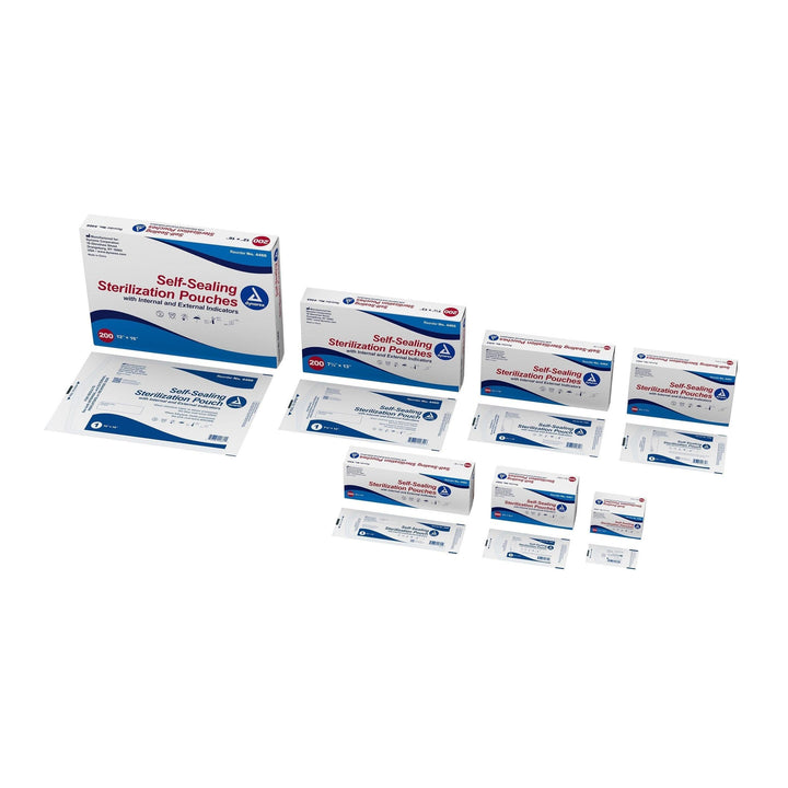 Dynarex - Self-Sealing Sterilization Pouch - Station Prep. & Barrier - FYT Tattoo Supplies New York
