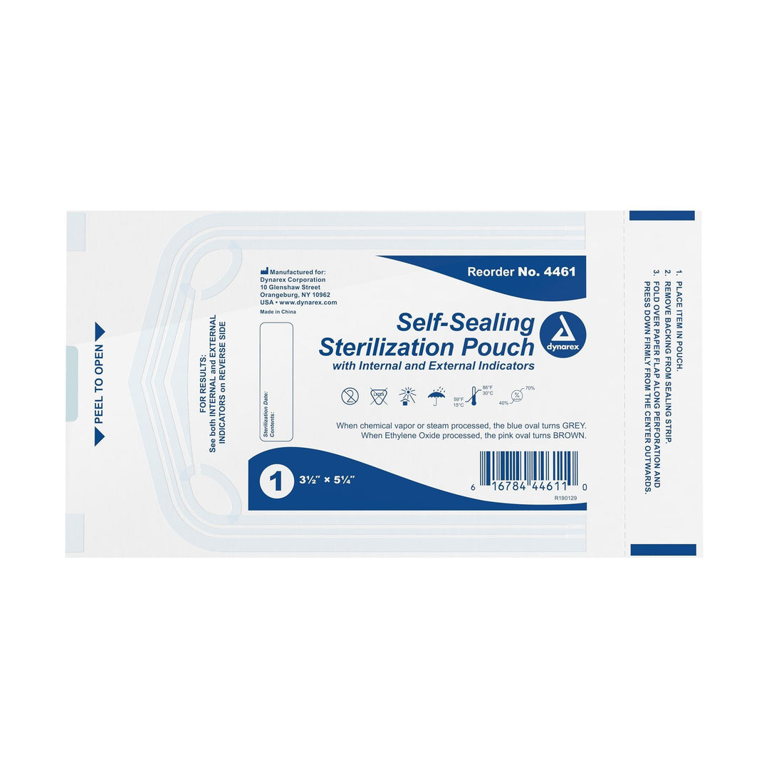 Dynarex - Self-Sealing Sterilization Pouch - Station Prep. & Barrier - FYT Tattoo Supplies New York