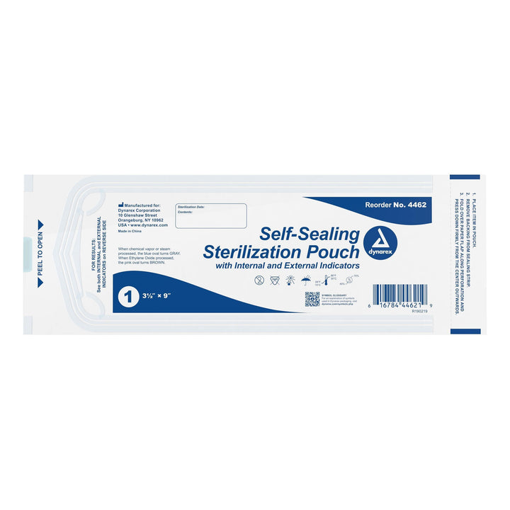 Dynarex - Self-Sealing Sterilization Pouch - Station Prep. & Barrier - FYT Tattoo Supplies New York