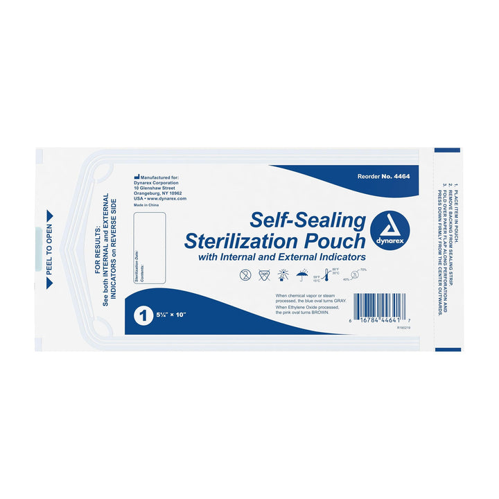 Dynarex - Self-Sealing Sterilization Pouch - Station Prep. & Barrier - FYT Tattoo Supplies New York