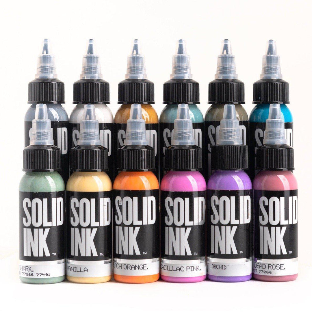 Solid Ink Art Deco Set - Tattoo Ink - FYT Tattoo Supplies New York