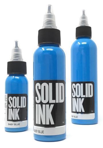 Solid Ink Baby Blue - Tattoo Ink - FYT Tattoo Supplies New York