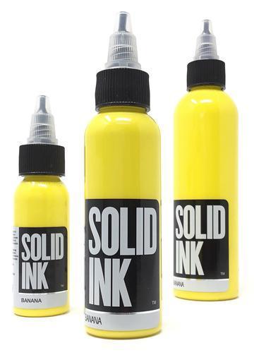 Solid Ink Banana - Tattoo Ink - FYT Tattoo Supplies New York