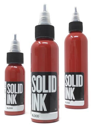 Solid Ink Blood - Tattoo Ink - FYT Tattoo Supplies New York