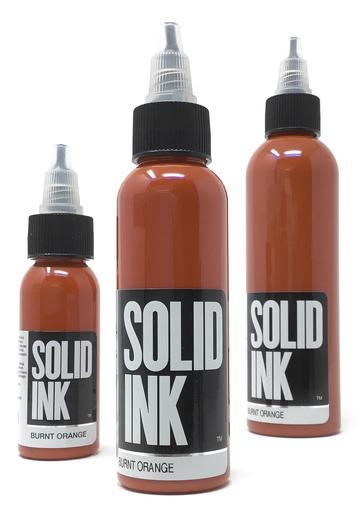 Solid ink Burnt Orange - Tattoo Ink - FYT Tattoo Supplies New York