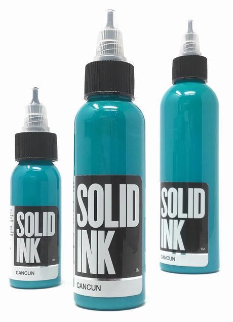 Solid Ink Cancun Blue - Tattoo Ink - FYT Tattoo Supplies New York