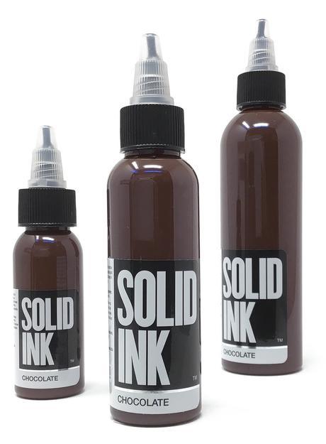 Solid Ink Chocolate - Tattoo Ink - FYT Tattoo Supplies New York