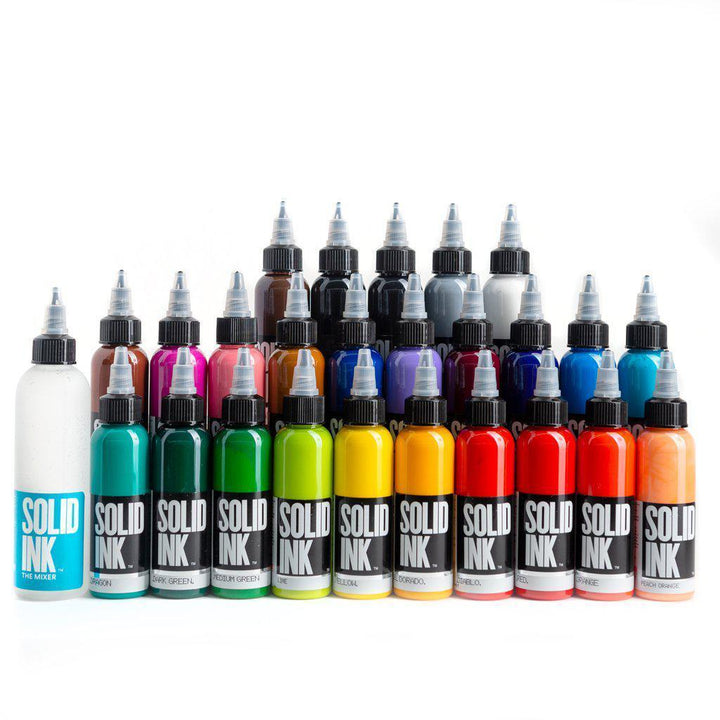 Solid ink Color Set - Tattoo Ink - FYT Tattoo Supplies New York