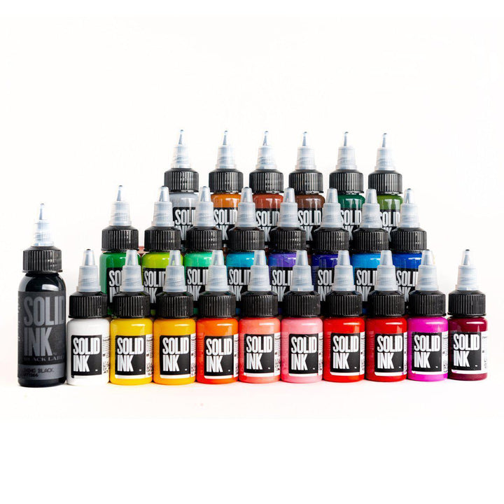 Solid ink Color Set - Tattoo Ink - FYT Tattoo Supplies New York