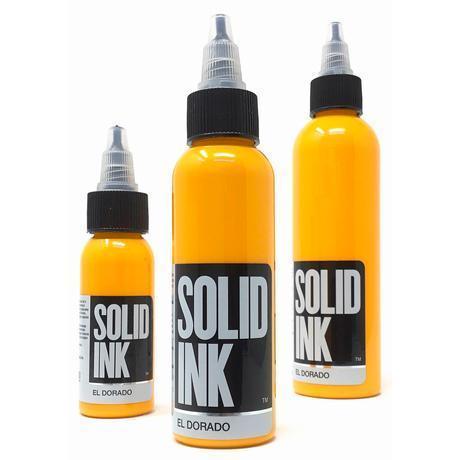 Solid Ink El Dorado Yellow - Tattoo Ink - FYT Tattoo Supplies New York