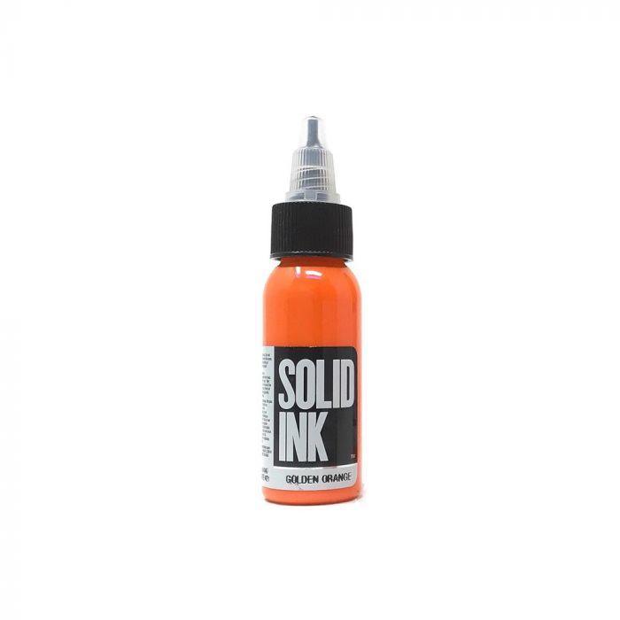 Solid Ink Golden Orange - Tattoo Ink - FYT Tattoo Supplies New York