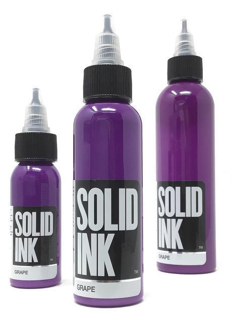 Solid Ink Grape - Tattoo Ink - FYT Tattoo Supplies New York