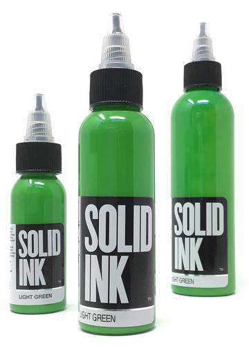 Solid Ink Light Green - Tattoo Ink - FYT Tattoo Supplies New York