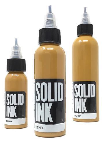 Solid Ink Ochre - Tattoo Ink - FYT Tattoo Supplies New York