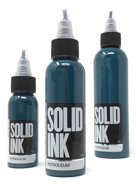 Solid Ink Petroleum - Tattoo Ink - FYT Tattoo Supplies New York