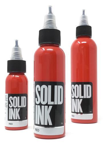 Solid Ink Red - Tattoo Ink - FYT Tattoo Supplies New York