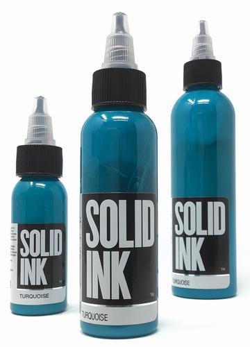 Solid Ink Turquoise - Tattoo Ink - FYT Tattoo Supplies New York