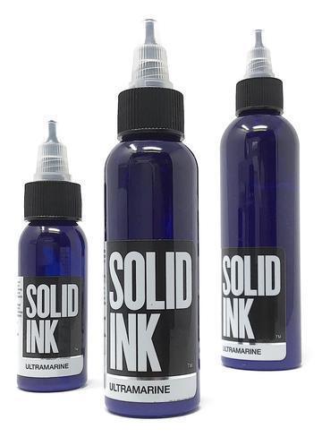 Solid Ink Ultramarine - Tattoo Ink - FYT Tattoo Supplies New York