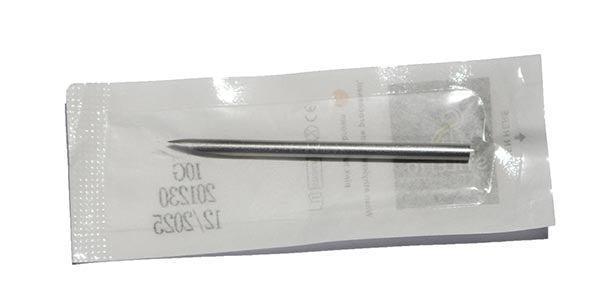 Stiletto Piercing Needles - 10G - Piercing Needles - FYT Tattoo Supplies New York