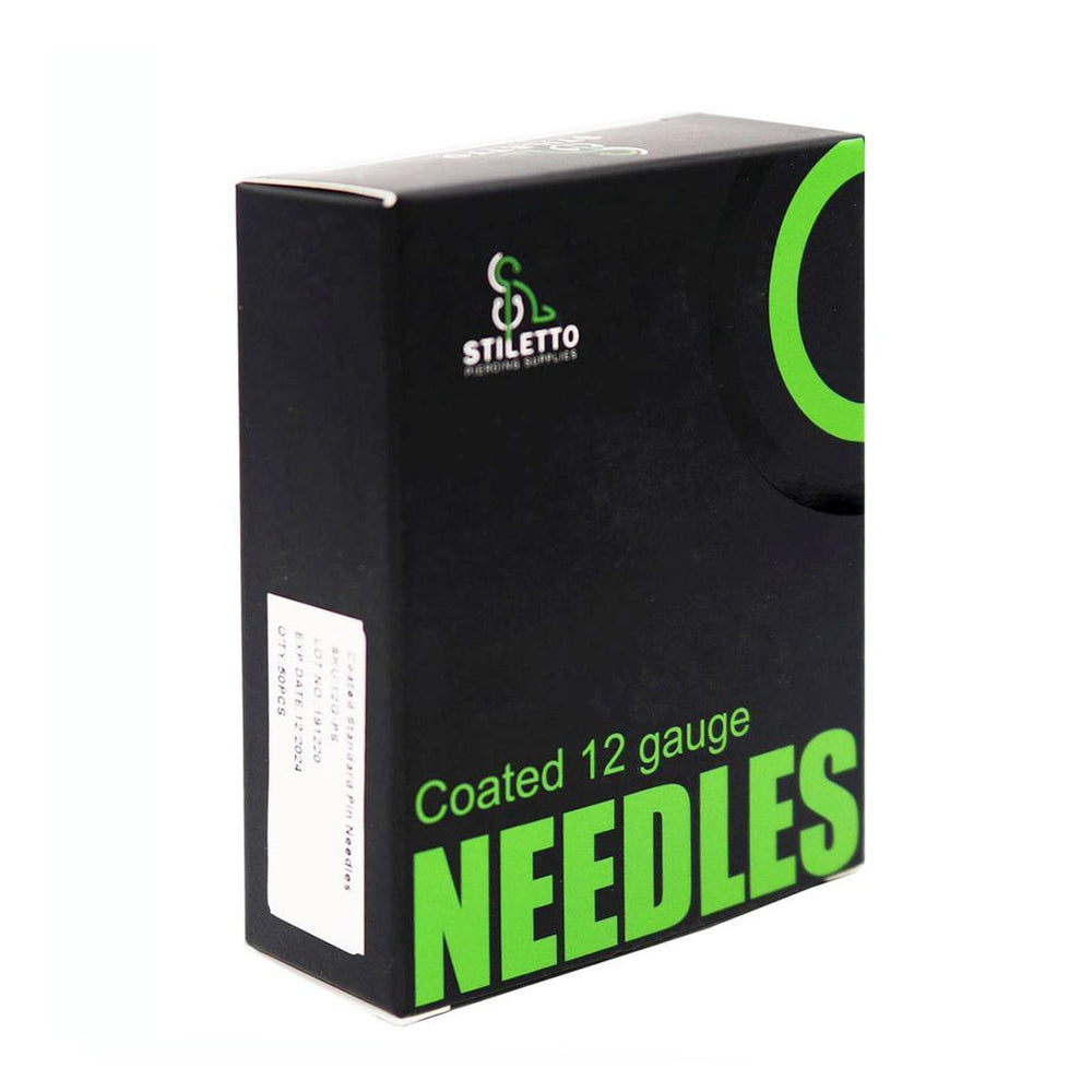Stiletto Piercing Needles - 12G - Piercing Needles - FYT Tattoo Supplies New York