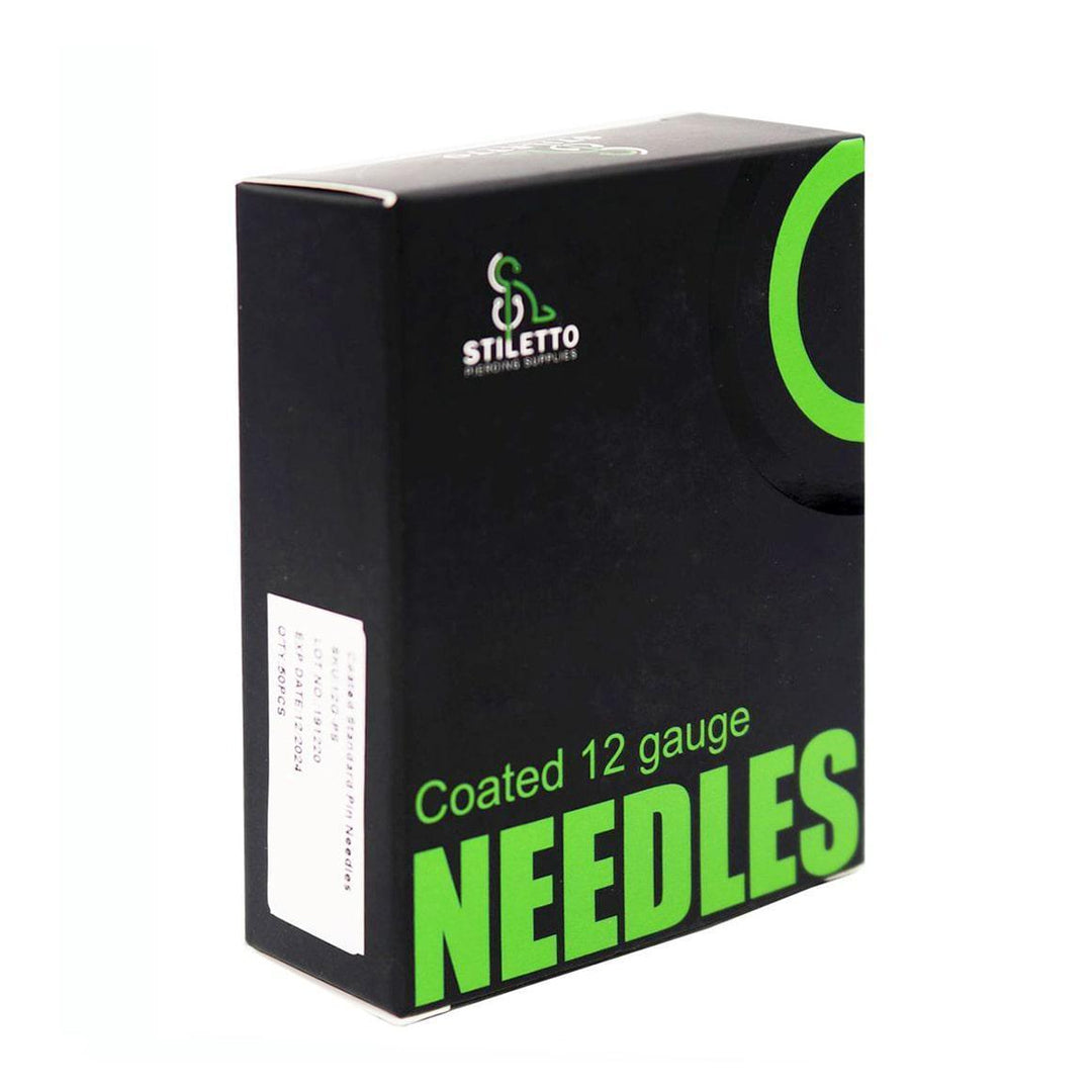 Stiletto Piercing Needles - 12G - Piercing Needles - FYT Tattoo Supplies New York