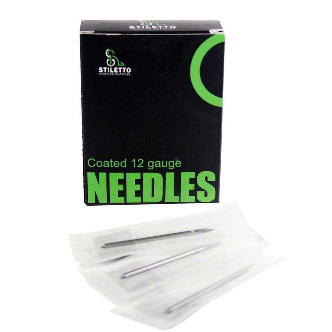 Stiletto Piercing Needles - 12G - Piercing Needles - FYT Tattoo Supplies New York