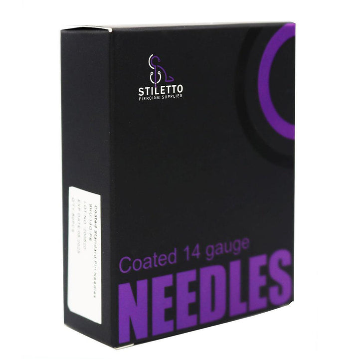 Stiletto Piercing Needles - 14G - Piercing Needles - FYT Tattoo Supplies New York