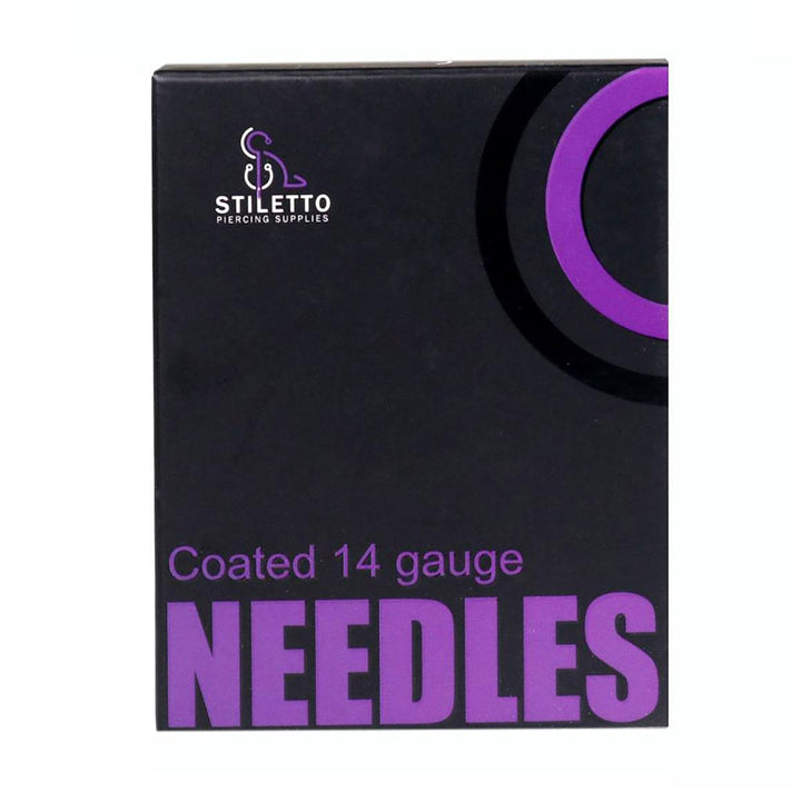 Stiletto Piercing Needles - 14G - Piercing Needles - FYT Tattoo Supplies New York