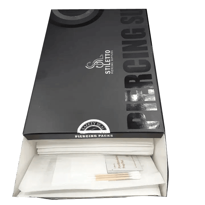 Stiletto- Piercing Pack - Disposable Piercing Tools - FYT Tattoo Supplies New York