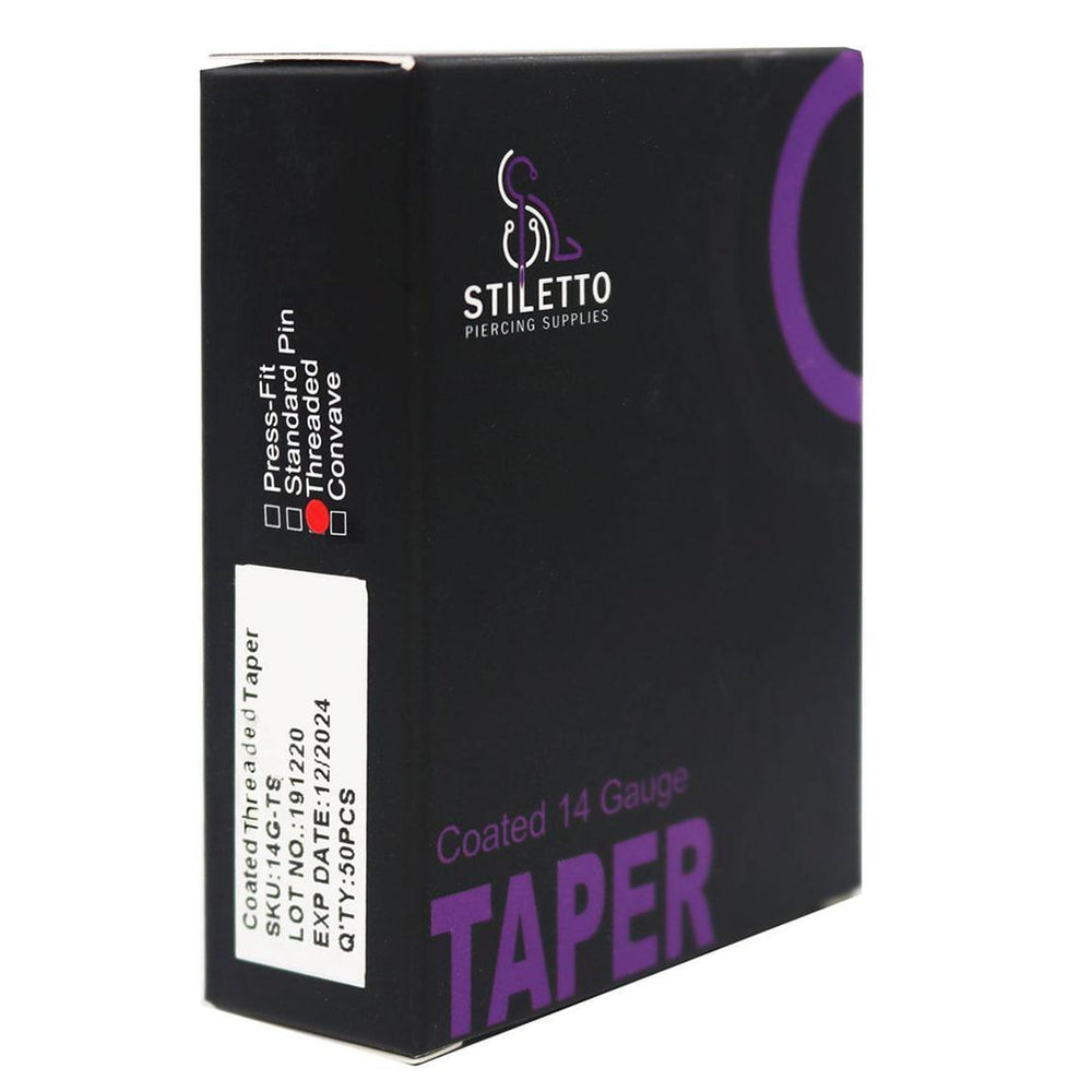 Stiletto Piercing Tapers - 14G - Piercing Tapers - FYT Tattoo Supplies New York