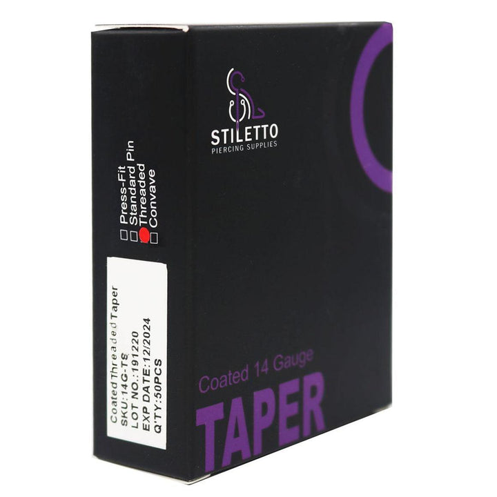 Stiletto Piercing Tapers - 14G - Piercing Tapers - FYT Tattoo Supplies New York