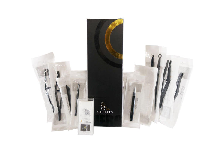 Stiletto Piercing Tools Sample Box - Disposable Piercing Tools - FYT Tattoo Supplies New York
