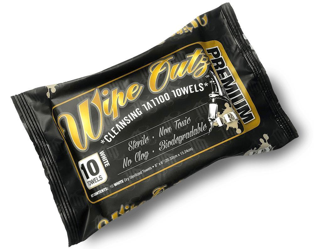 Wipe Outz™ Sterilized Tattoo DRY Towels - Station Prep. & Barrier - FYT Tattoo Supplies New York